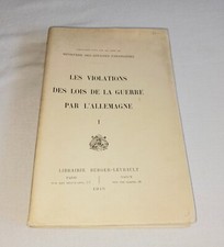 Livre Guerre  WW1  Les