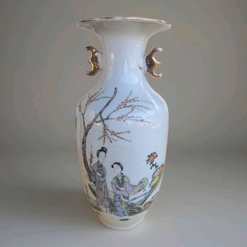 Vase chinois porcelaine - vase,