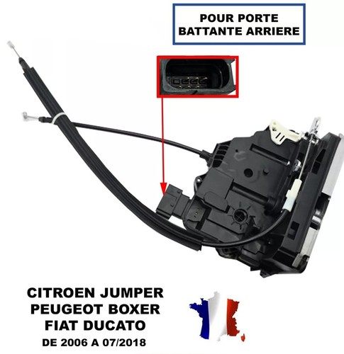 Serrure porte arrière - porte, peugeot
