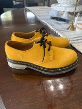 Brand New Dr. Martens 1461 Iced II Yellow Oxford Nubuck Low Top Unisex 7USM 8USL