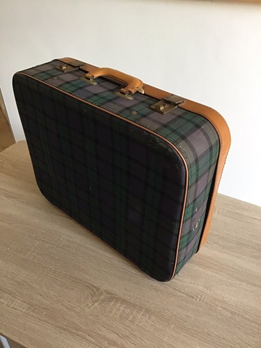 Valise voyage vintage motif
