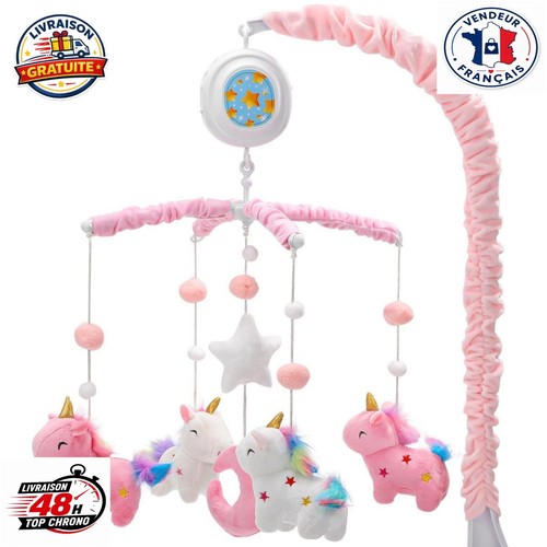 Mobile lit bébé - de, licorne