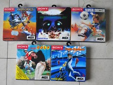 5 JEUX SONY MSX