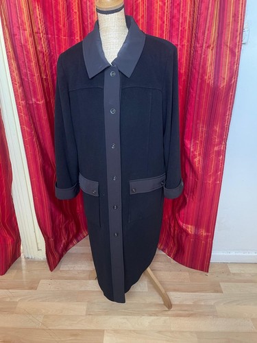 Villa bleue manteau - manteau, noir