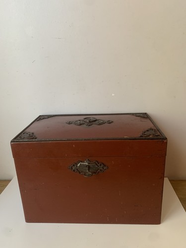 Ancien coffret bois - ancien,