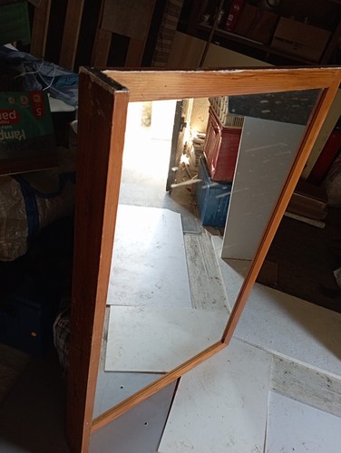 Grand miroir pour salle