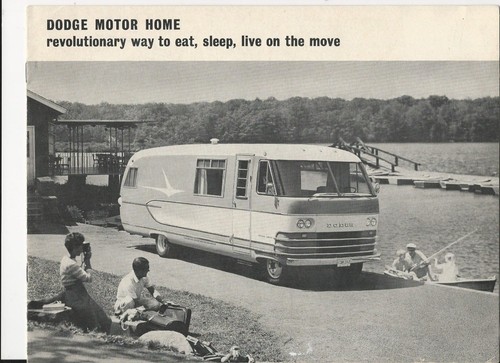 1963 dodge motor home brochure - home,
