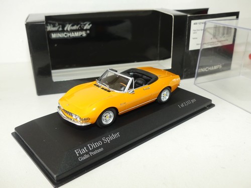 Fiat dino spider 1972 orange - fiat,