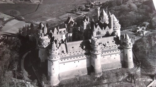 Ancienne photo aérienne - photo,