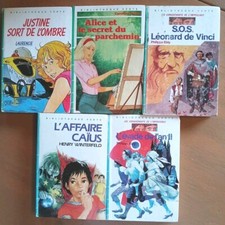 Lot De 5 Livres bibliothèque