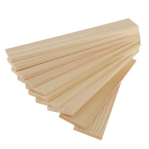 10 Planches de Bois Brutes