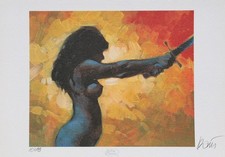 Grzegorz ROSINSKI : La Lame et la Chair , EX LIBRIS signée, 2002, 199 ex