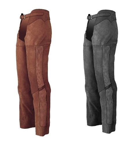 Chaps cuir avec élastique - chaps, en