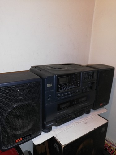 Poste radio double - poste, lecteur