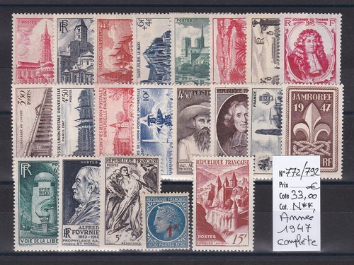France superbe année 1947 - superbe,
