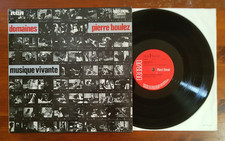 Pierre Boulez Musique Vivante LP EXCELLENT Domaines RCA RED SEAL UK SB 6849