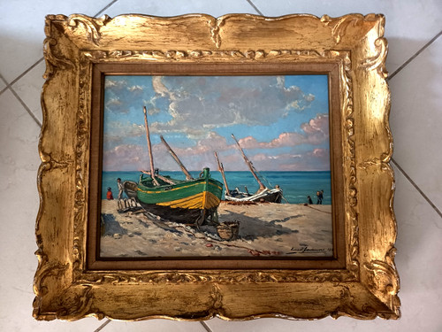 Ernest jouanne huile sur - ernest,