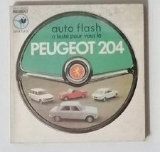 marabout super flash AUTO FLASH a testé pour vous la PEUGEOT 204 / vintage book