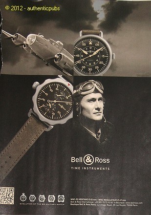 Publicite 2012 montre bell - publicite,