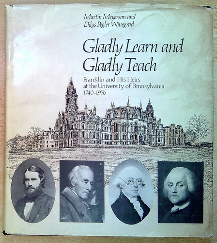 Gladly learn and - learn, teach