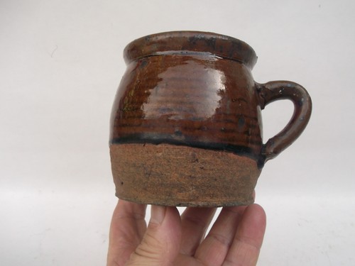 Ancien petit pot graisse - a,