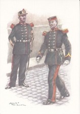 Carte Militaire Uniforme Belge