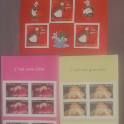 Lot carnets timbres neuf - lot, de