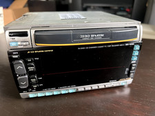 VG  Alpine 3DA-W882 Double DIN Head Unit Radio CD/US Fm Tuner Vintage