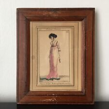 Gravure de Mode 1801 Encadrée