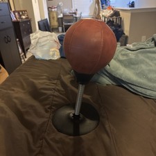 Desktop Punching Bag Stress Reliever Desk Table Boxing Punch Ball Speed Bag