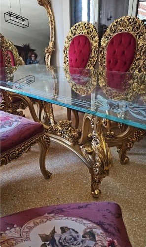 Salon baroque table - baroque, (table