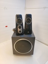 Logitech 880-000128 Z523 Speaker System Subwoofer S-00076A AV RCA Inputs Black