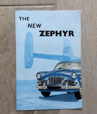 1950's Ford Zephyr England Car Dealer Sales Brochure