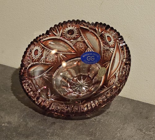 Coupe cristal bohême - cristal,