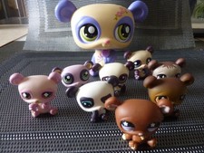 lot petshop  panda geant /