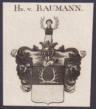 Baumann Wappen Blason Adel