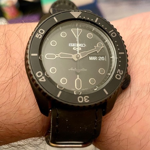 Seiko automatic black - seiko,