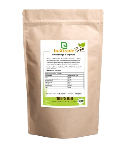 500 bio poudre de moringa - 2x,