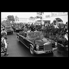 Photo A.035289 MERCEDES-BENZ 600 PULLMAN LANDAULET (POMPIDOU & TOMBALBAYE) 1972