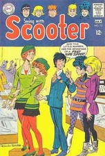Swing with Scooter #13 FN; DC | July 1968 Mod Fashion - we combine shipping