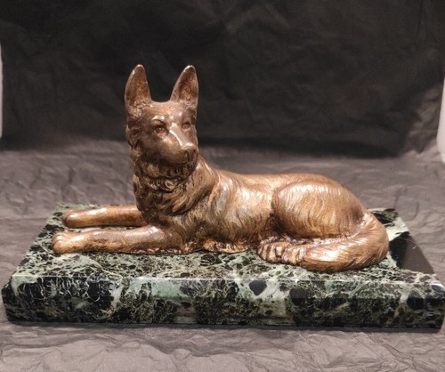 Bronze chien policier - ,,