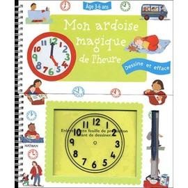 Livre mon ardoise - ardoise, magique