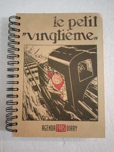 Agenda tintin 1995 petit - tintin,