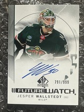 2024 UPPER DECK SP AUTHENTIC #103 JESPER WALLSTEDT AUTO RC FUTURE WATCH /999