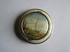 ART DECO - Poudrier en métal