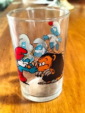 VERRE SCHTROUMPF PEYO 1991