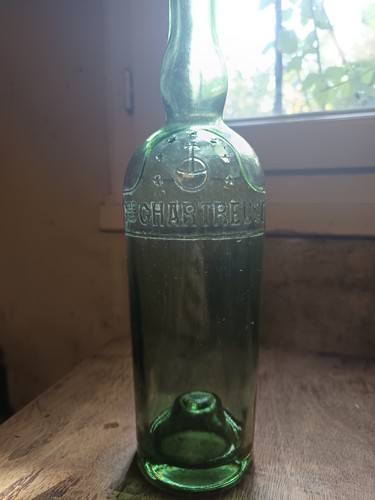 Ancienne bouteille verre - bouteille, en