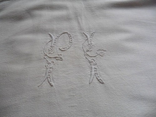 Ancien drap pension - drap, pension"pi"
