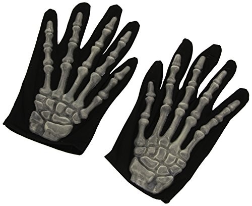 Gants squelette accessoires - 3d,