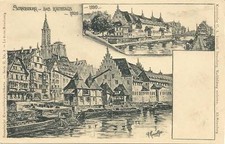 Old postcard Strasbourg das Kaufhaus Le Vieux Strasbourg 